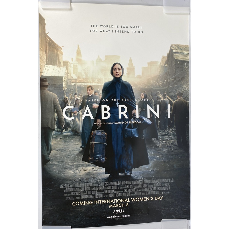 Cabrini Double Sided Movie Poster 27 x 40