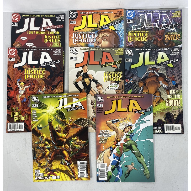 DC Comics Justice League JLA Classified 2005-2008 Lot of 8