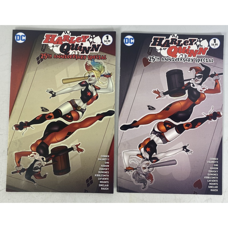 Harley Quinn 25th Anniversary Special #1 Ant Lucia Variants Lot of 2