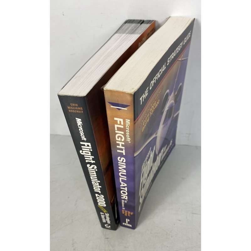 Lot of 2 Flight Simulator Strategy Guides 1998/1999
