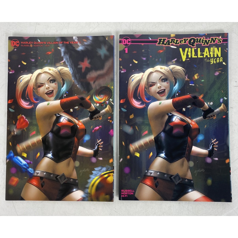 Lot of 2 Harley Quinn 1 Villain of the Year Ejikure