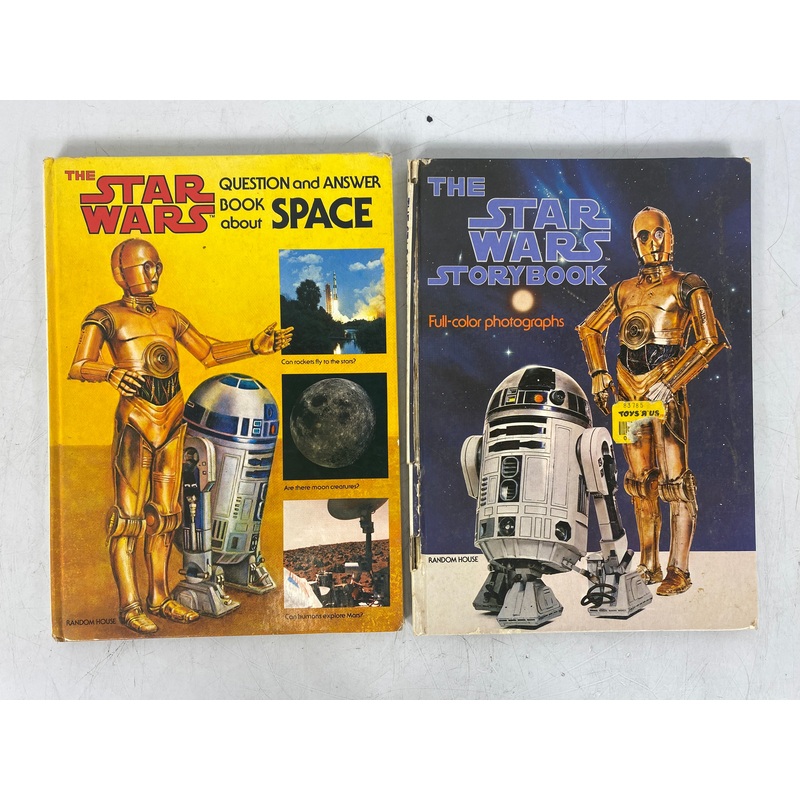 Lot of 2 Star Wars Children’s HC Books Storybook and Space Questions