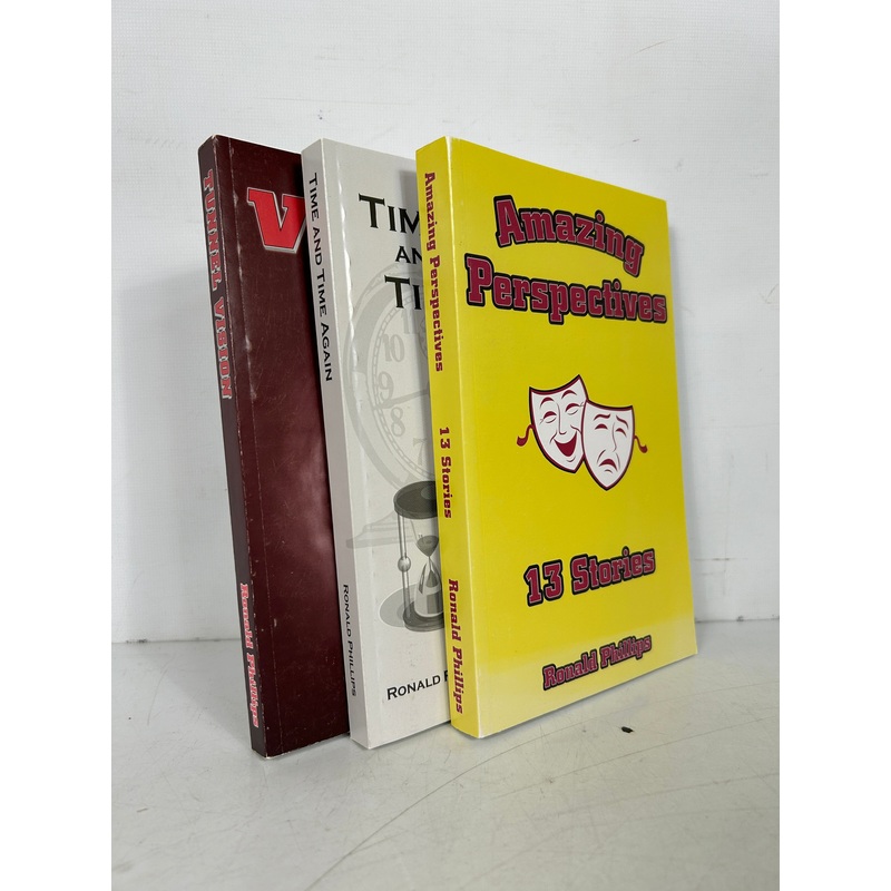 Lot of 3 Donald Phillips Novels SC