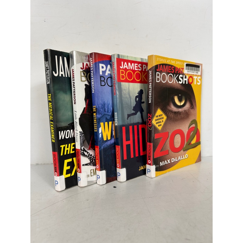 Lot of 5 James Patterson Bookshots SC
