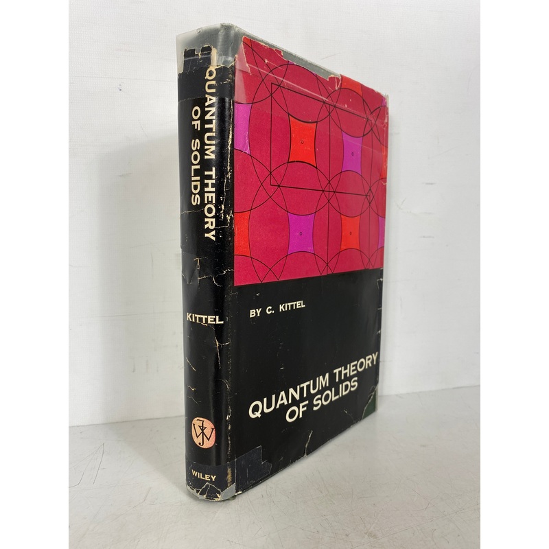 Quantum Theory of Solids by C. Kittel 1964 Second Printing HC DJ