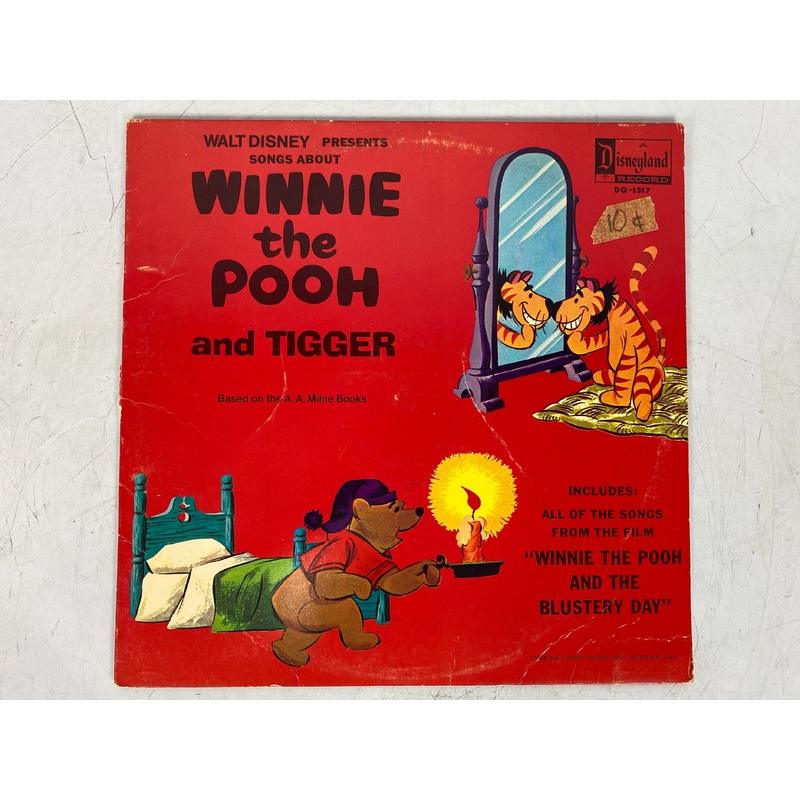 Winnie the Pooh and Tigger & Winnie the Pooh and the Honey Tree Vinyl Records