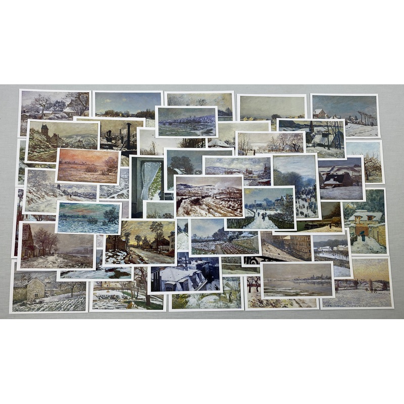 Winter Impressionist Prints