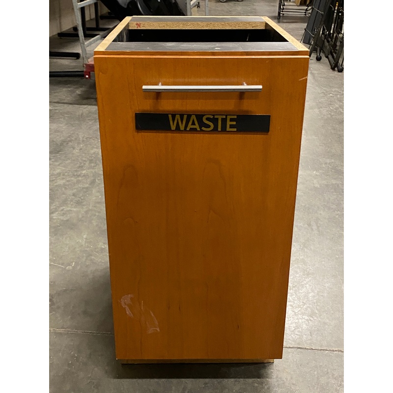 Wooden Commercial Waste Receptacle Style #1