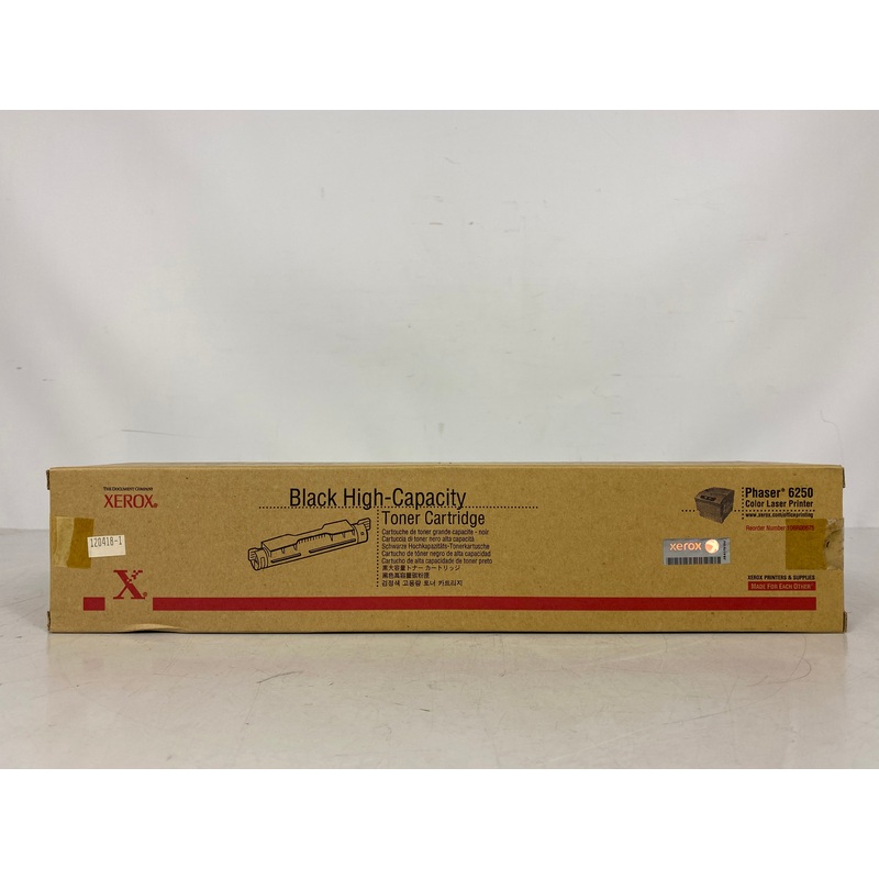 Xerox 106R00675 High Capacity Black Laser Toner Cartridge for Phaser 6250