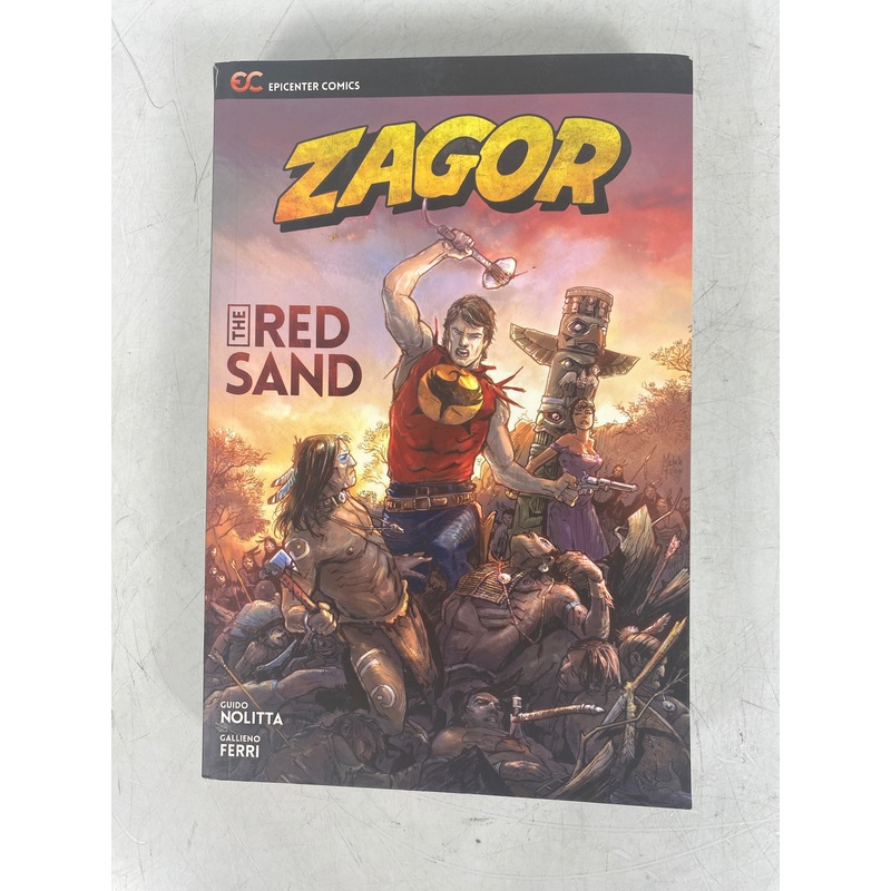 Zagor The Red Sand Graphic Novel 2016