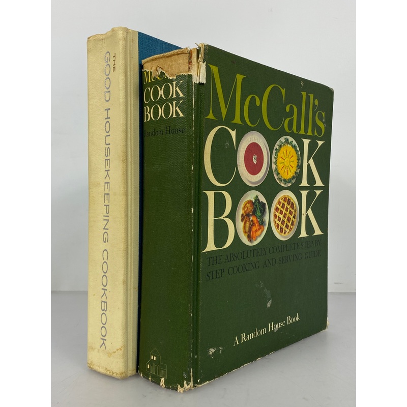 2 Vintage Cookbooks: Good Housekeeping/McCall’s Cook Book 1963 HC