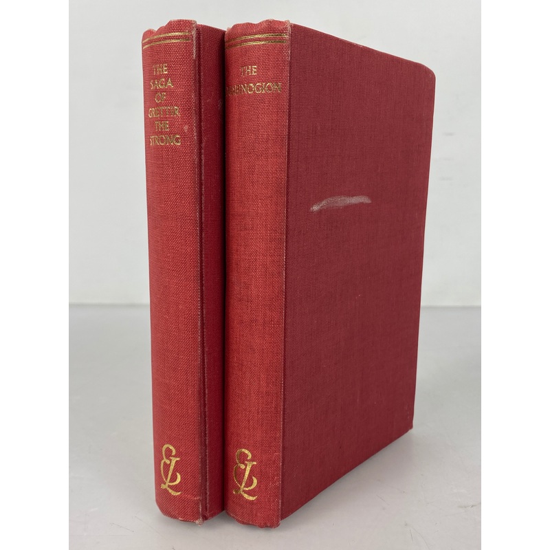 2 Vols: The Saga of Grettir the Strong/The Mabinogion Everyman’s Library 1968 HC