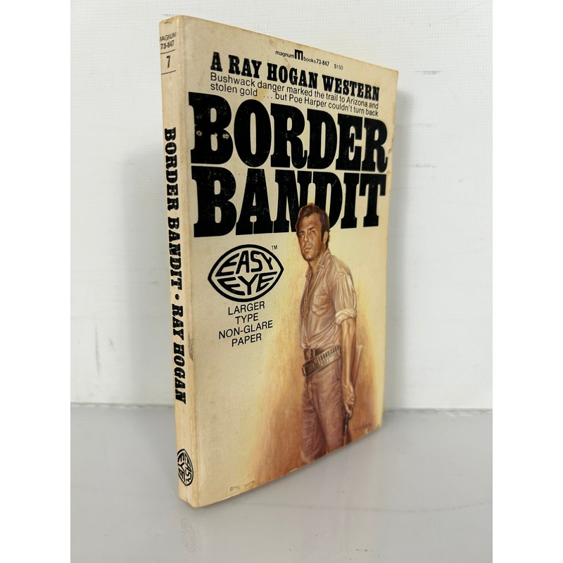 Border Bandit by Ray Hogan 1967 Vintage Paperback Magnum Books Western SC