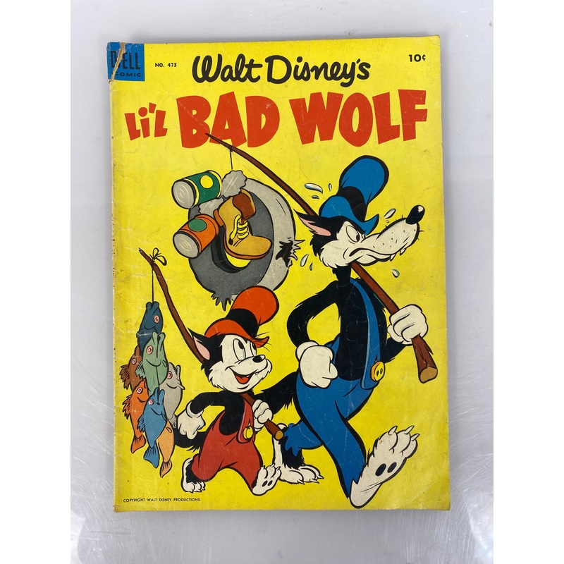 Dell Comics Walt Disney’s Lil Bad Wolf 1953