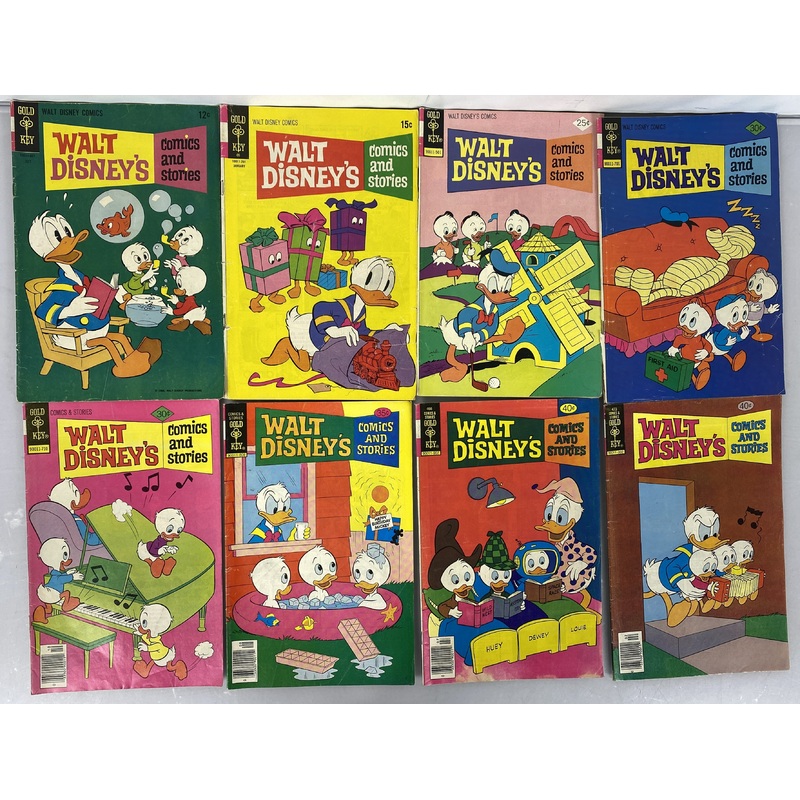 Gold Key Comic Walt Disney’s Comics and Stories Lot of 10 1968-1979