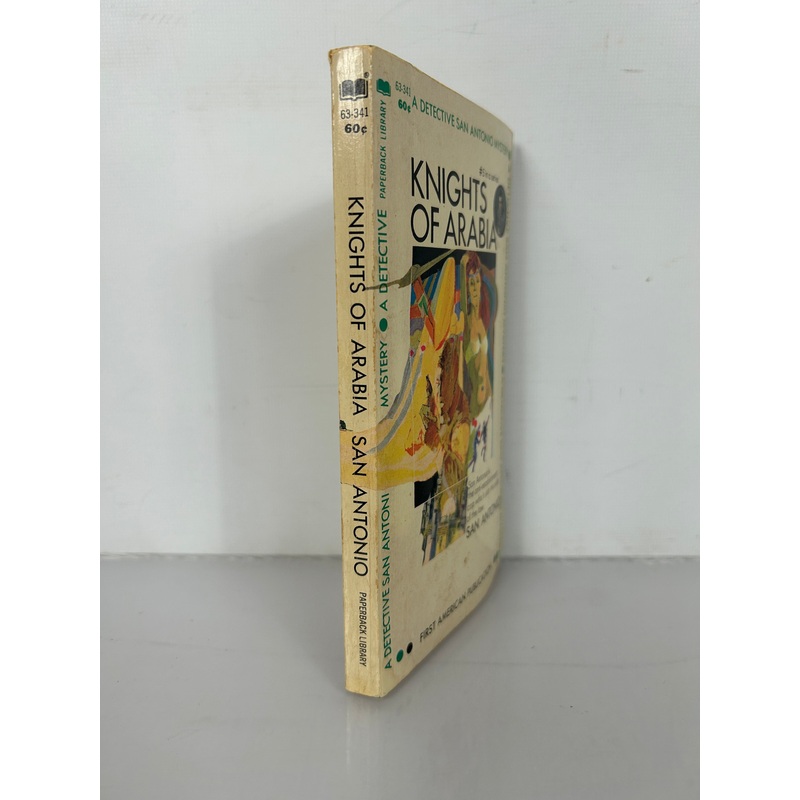 Knights of Arabia Det. San Antonio Mystery#5 1st American Ed 1970 SC