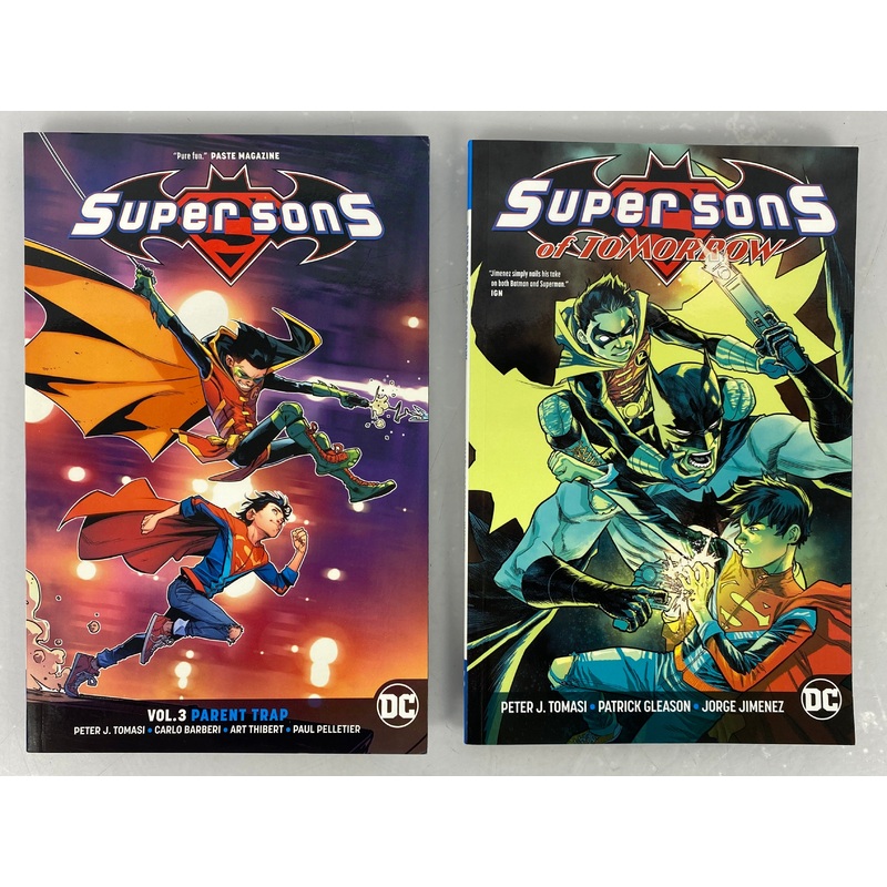 Lot of 2 DC Supersons of Tomorrow (DC 2018) Graphic Novels SC