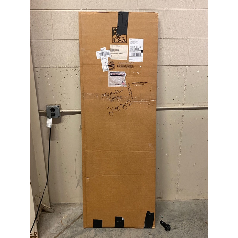 Lowell LHR-RAC-35-V Steel Rear Access Cover for 35U Rack