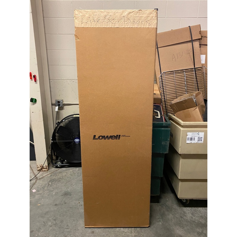 Lowell LHRFD35 Solid Rack Front Door 35U