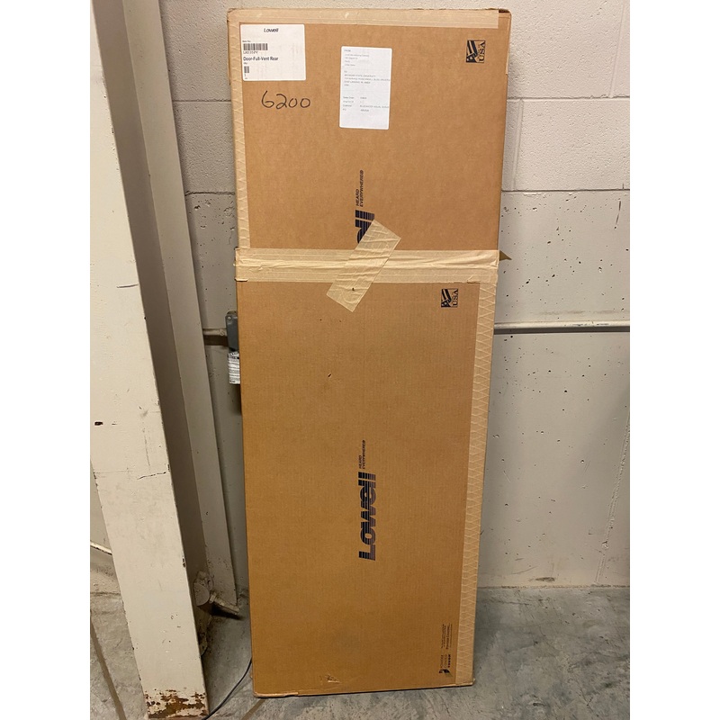 Lowell LRD-35FV Full Rack Vent Rear Door