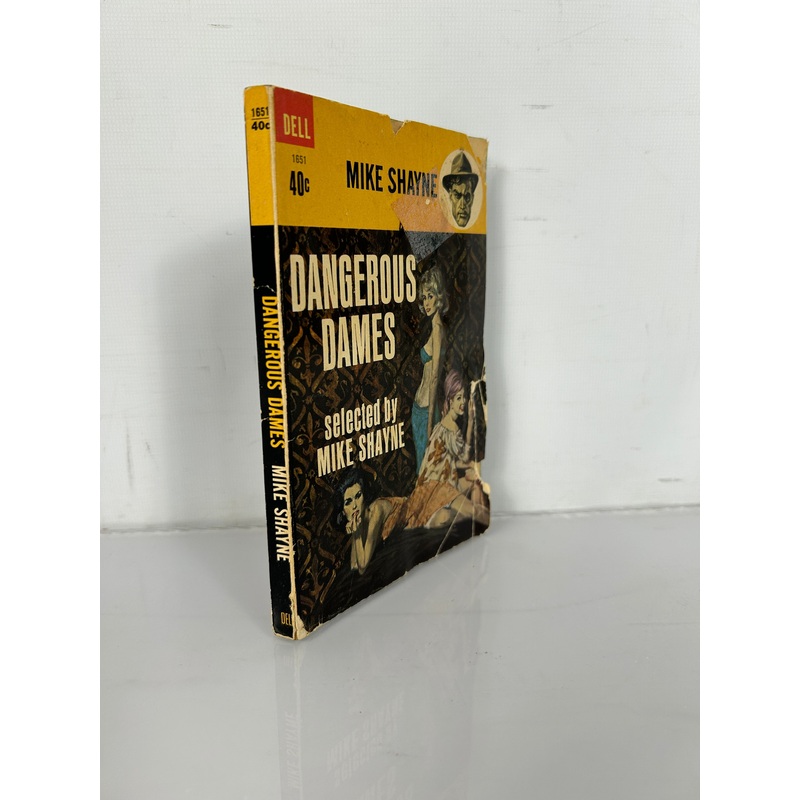 Mike Shayne #1651 Dangerous Dames Dell 1st edition Brett Halliday 1965 Mystery