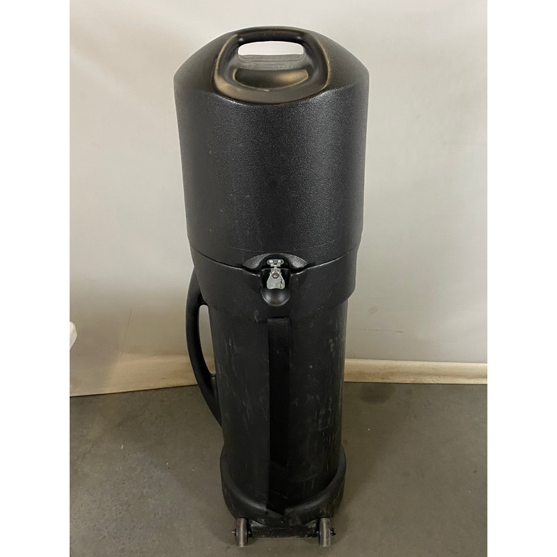 Nimlock Black Circular Storage Case Lockable with Wheels (Twist Lock)