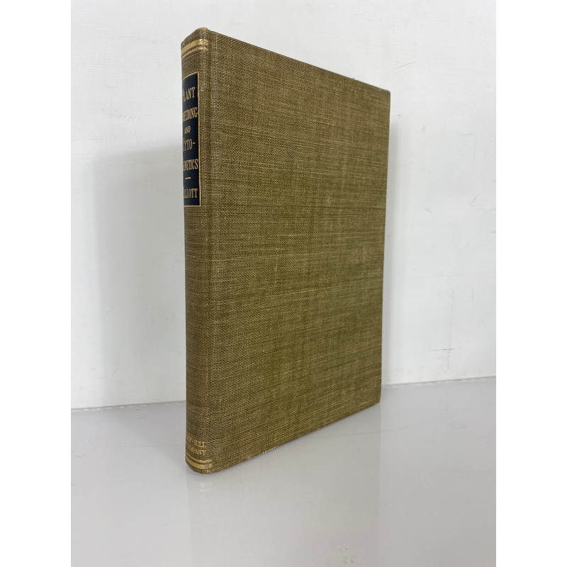 Plant Breeding and Cytogenetics by Fred Elliott 1958 McGraw-Hill HC