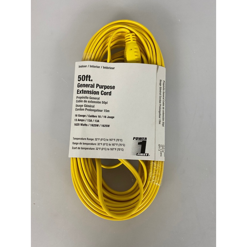 Power First 50ft General Purpose Extension Cord