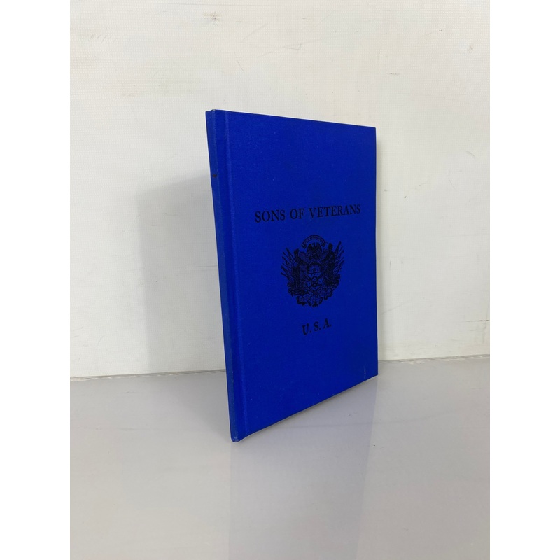 Ritual of the Sons of Veterans USA 1899 E.B. Stillings & Co Antique HC