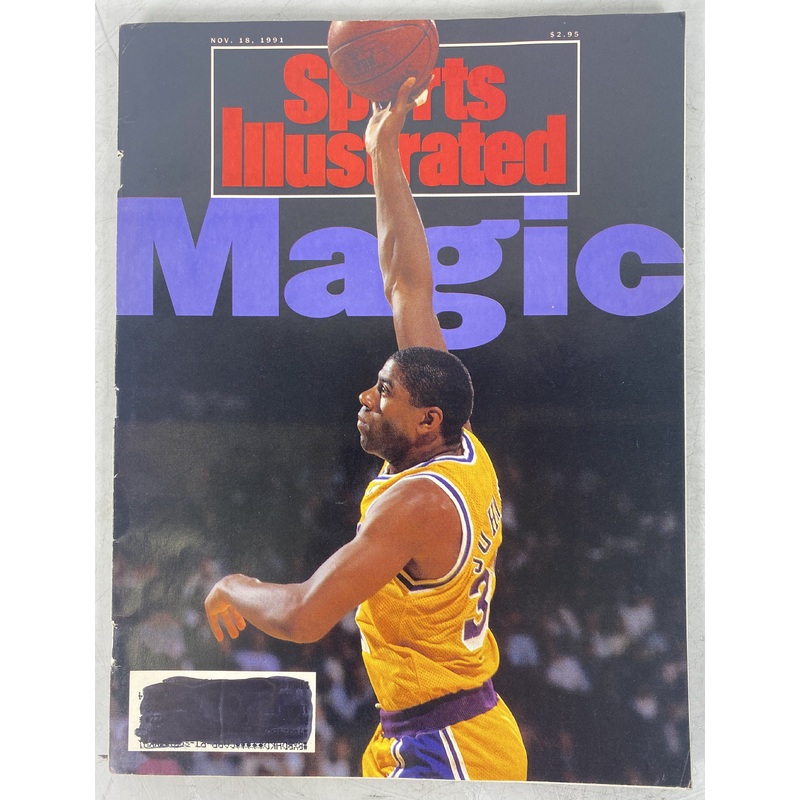 Sports Illustrated November 18, 1991 Magic Johnson Issue