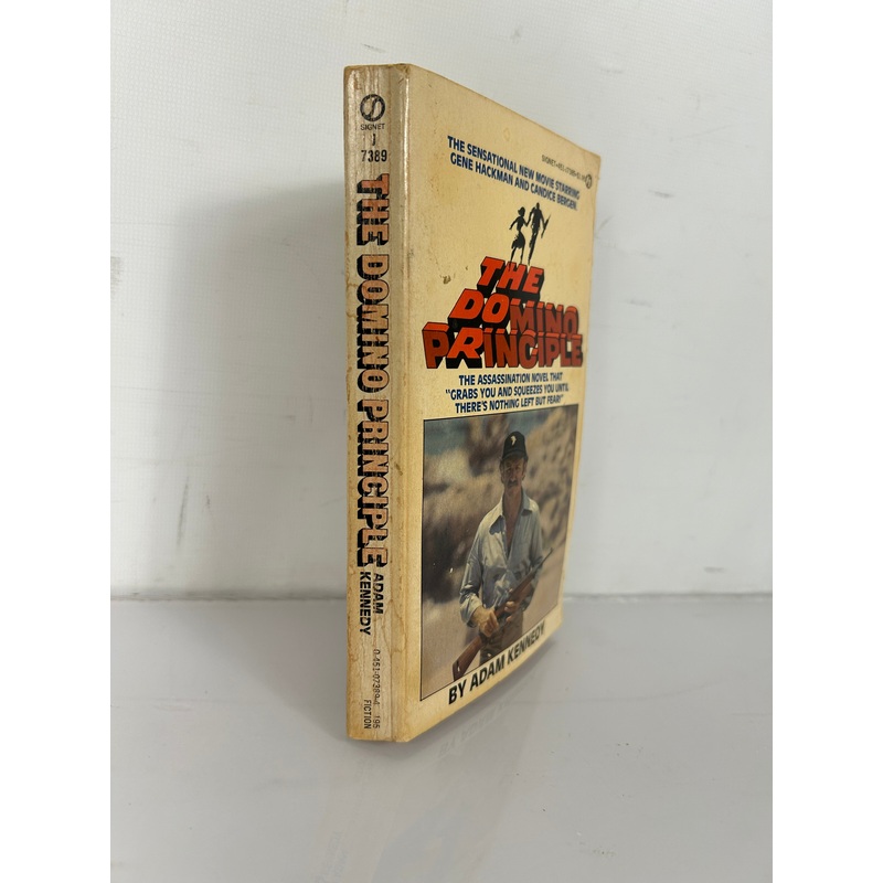 The Domino Principle by Adam Kennedy Signet J7389 Movie Tie-in 1976 SC