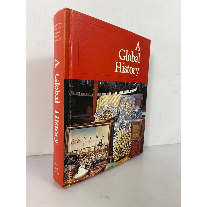 A Global History 1979 Vintage Textbook Allyn and Bacon HC