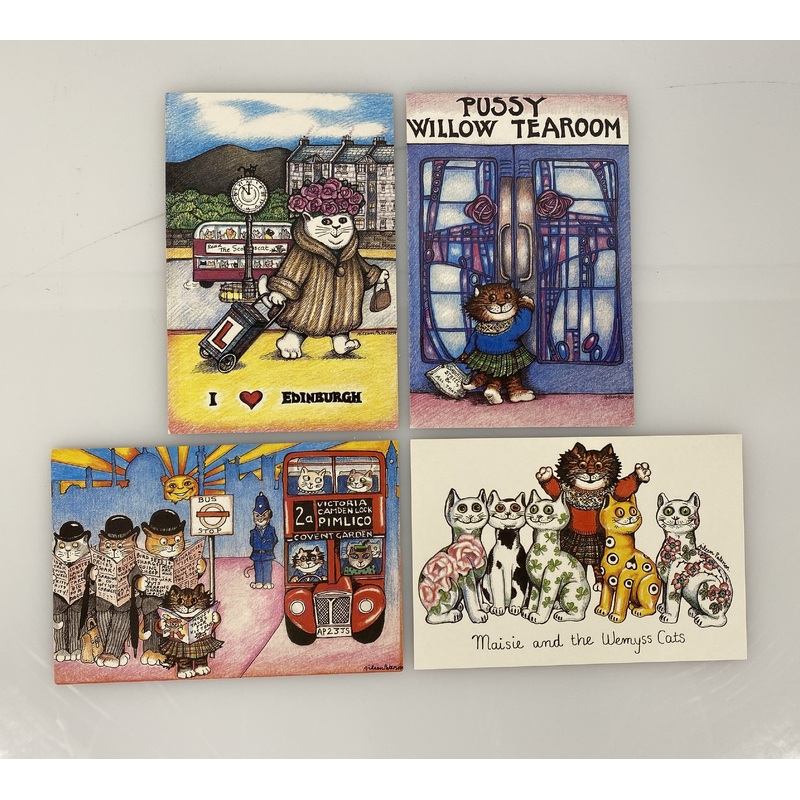 Aileen Paterson Cat Postcards