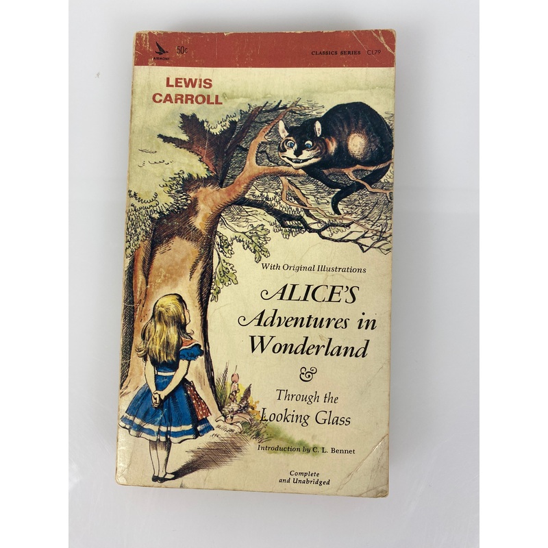 Alice’s Adventures in Wonderland Lewis Carroll paperback Airmont 1965