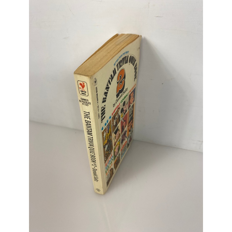Bantam Trivia Quiz Book 2 Vintage Paperback 1976