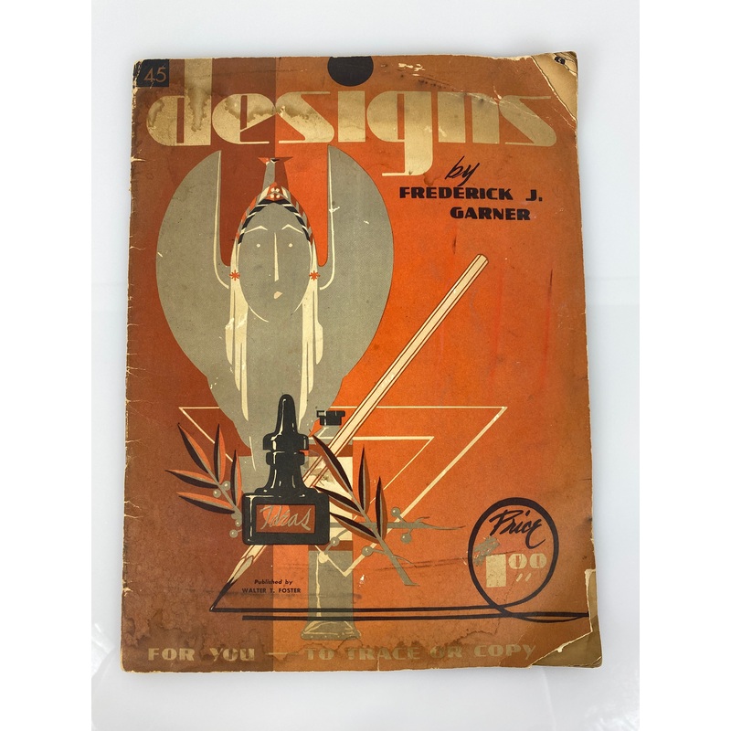 Designs by Frederick Garner Vintage Art Magazine
