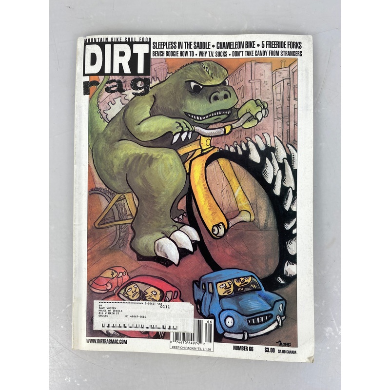 Dirt Rag Mountain Bike Magazine 66 1998