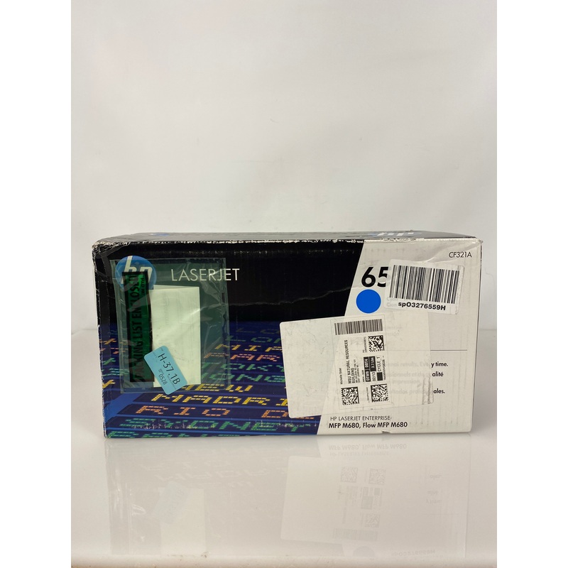 HP 653A CF321A Cyan Toner Cartridge