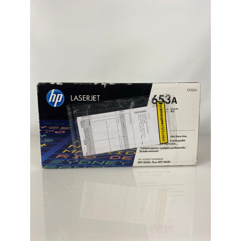 HP 653A CF322A Yellow Toner Cartridge
