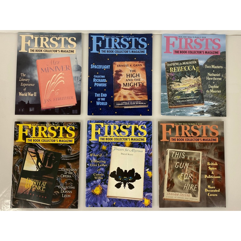Lot of 10 Firsts Book Collector’s Magazine (2005 Full Year)