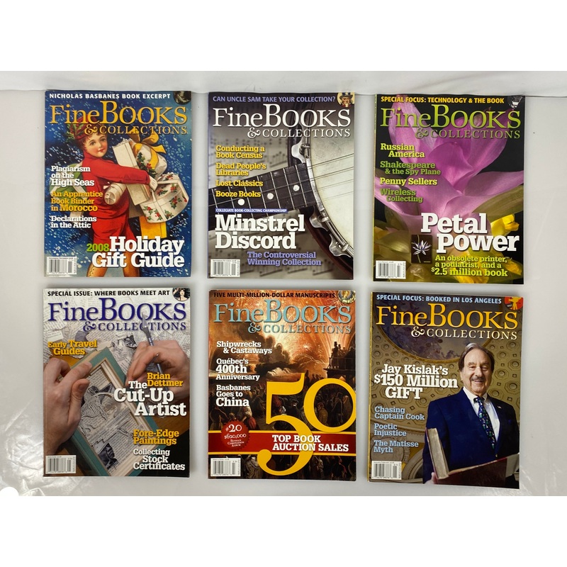 Lot of 11 Fine Books and Collections (2007-2008) Magazine