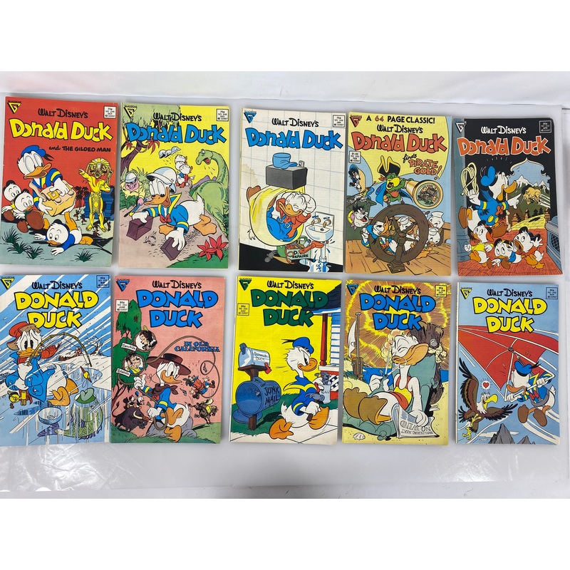 Lot of 22 Disney’s Donald Duck Gladstone Comics 1986-1997