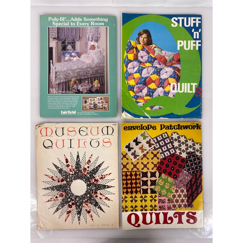 Lot of 4 Quilting Magazines 1976-1991