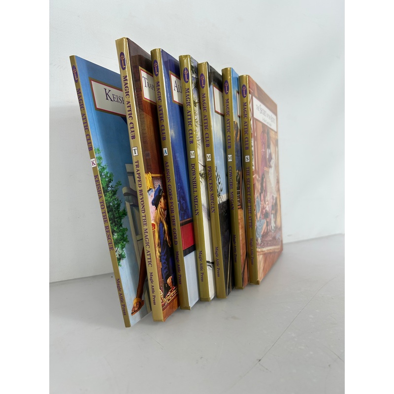 Lot of 7 Magic Attic Club 1st Editions 6 Hardcovers and 1 Paperback(1995-97)