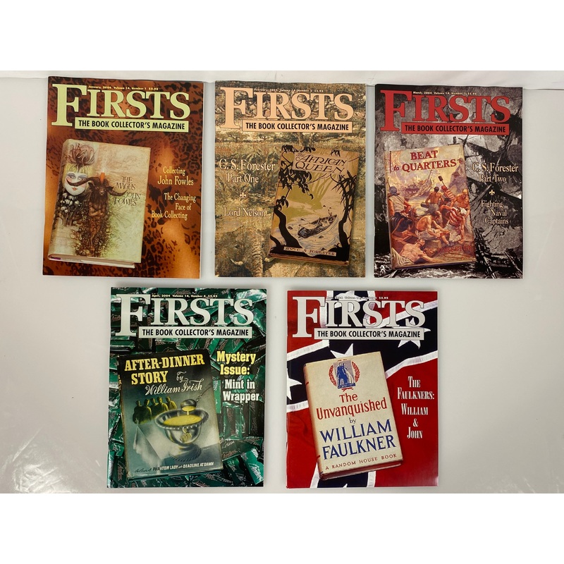 Lot of 9 Firsts Book Collector’s Magazine (2004)