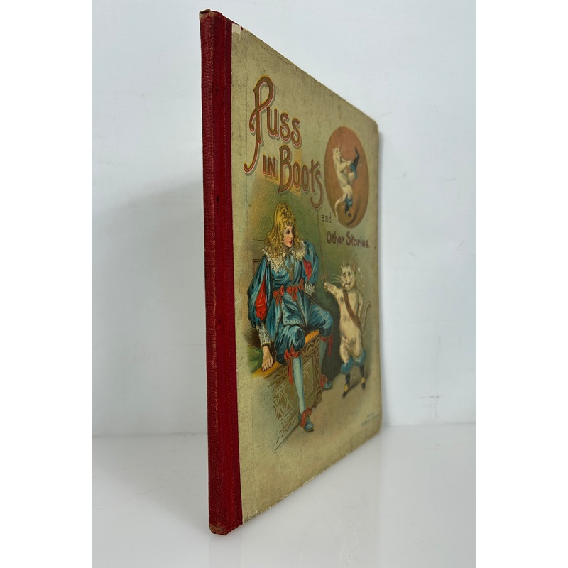 Puss In Boots Victorian Children’s Fairy Tales De Wolf & Fiske 1891 1st Ed HC