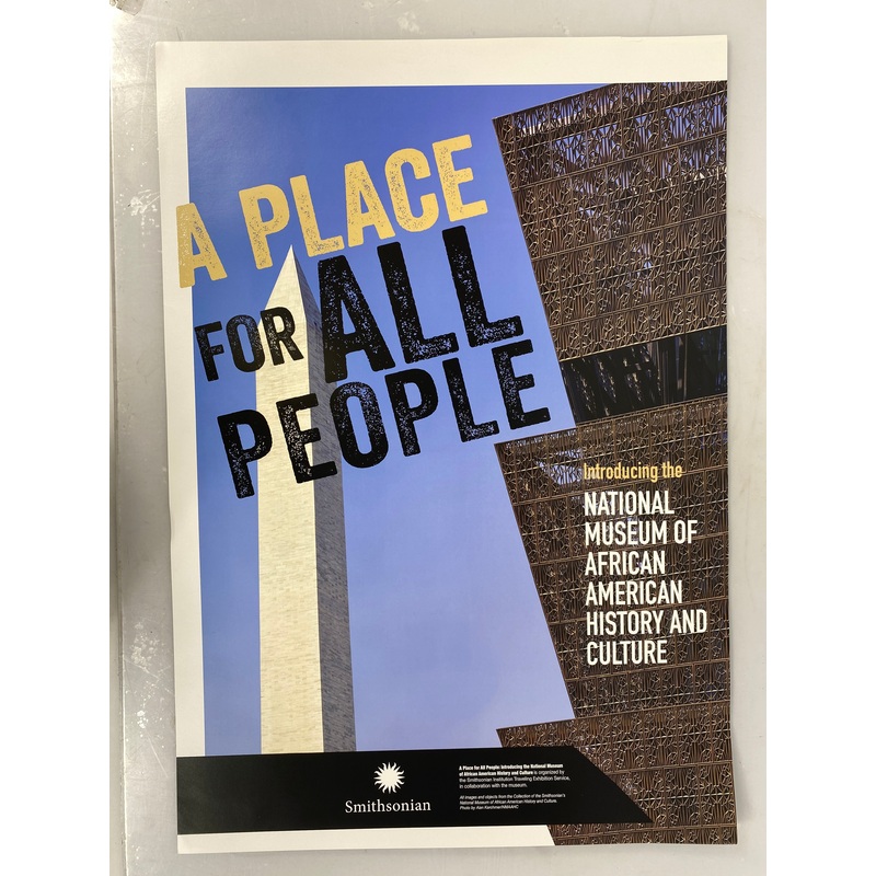 Set of 20 Smithsonian Museum of African American History and Culture Posters