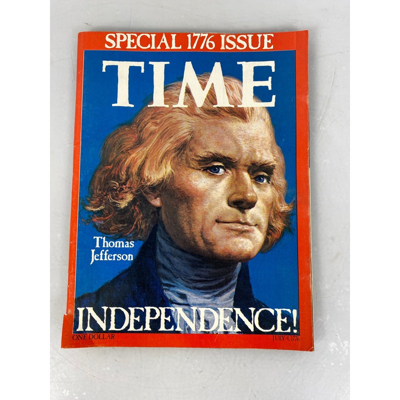 Time Magazine 1776 Independence Issue Thomas Jefferson