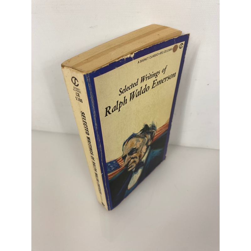 Writings of Ralph Waldo Emerson Vintage Paperback 1965