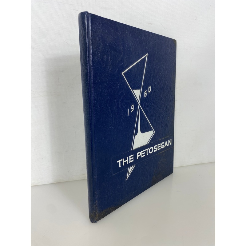 1960 Petoskey High School Yearbook Petosegan Petoskey Michigan HC